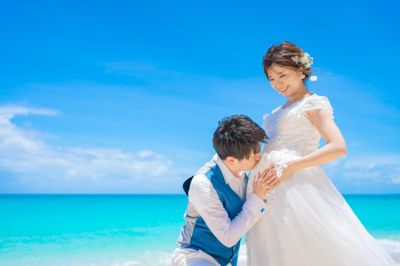 【土日祝アップ料金なし!撮影日いつでもOK】MIYAKOシンプルプラン★☆ビーチ&ガーデン・150カット・ヘアメイク&衣装込★☆