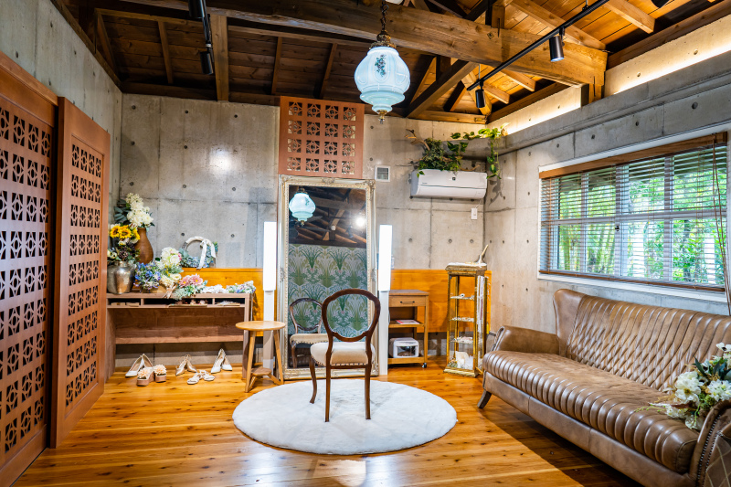 【ドレス2着】W-Dressプラン*/ビーチ&ガーデン・150カット・ヘアメイク&衣装(ドレス2着込)※午後の部のみのご案内