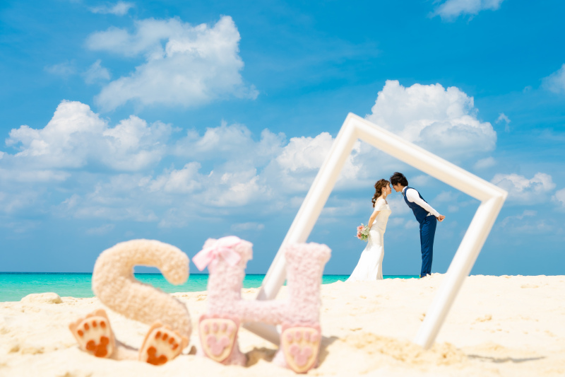 【ドレス2着】W-Dressプラン*/ビーチ&ガーデン・150カット・ヘアメイク&衣装(ドレス2着込)※午後の部のみのご案内