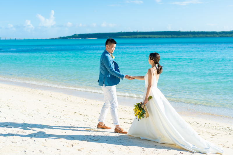 【11月空き枠限定!ブルーシールアイスプレゼント】直割スペシャルプラン*ビーチ&ガーデン・100 カット・ヘアメイク&衣装込み★