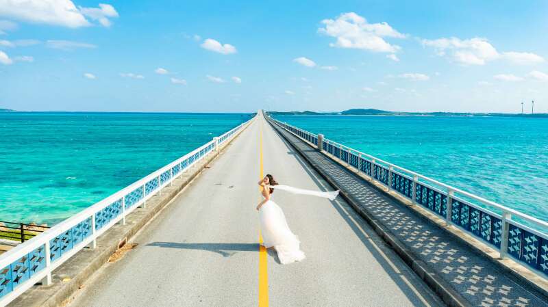 【宮古の注目スポットめぐり！】フォトツアープラン☆ビーチ・マモル君・栗間大橋など前浜ビーチ近くを2時間でめぐる３撮影ツアー　