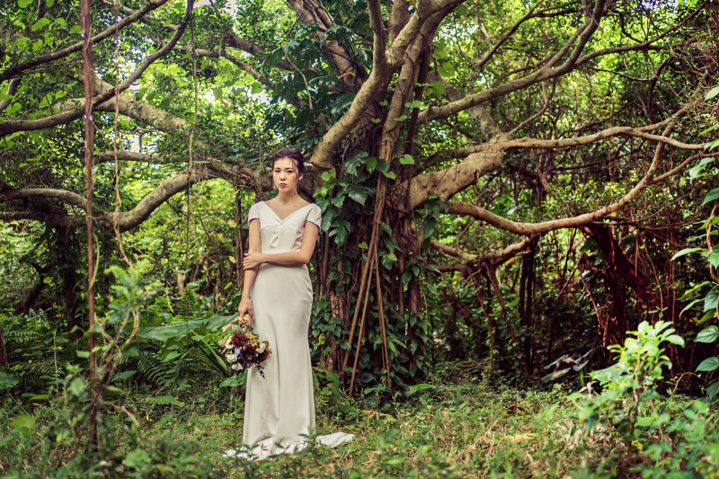 【穴場ビーチ多数!】来間島フォトピクニックプラン/ビーチ&島ロケ・150カット・ヘアメイク&ウェディングドレス・来間島撮影料込み