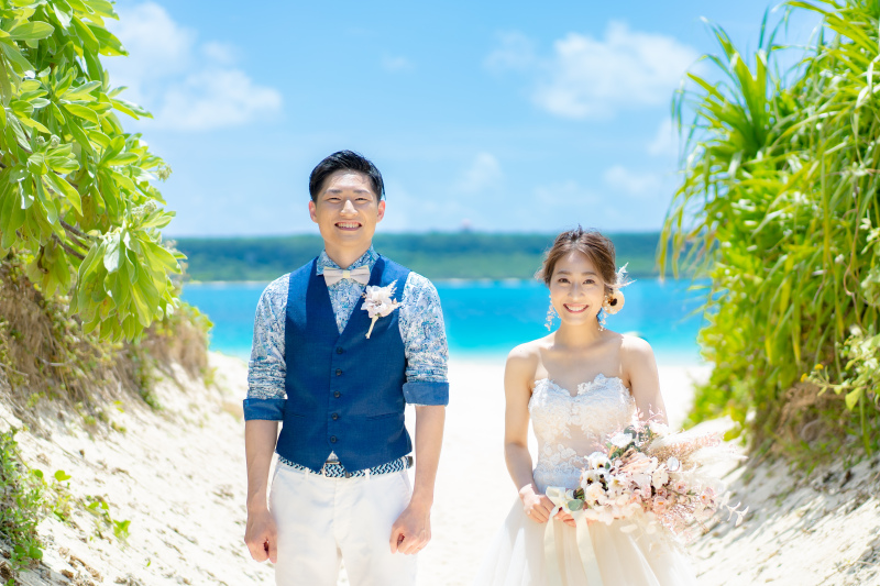 【ムービー&フォト*ドローン空撮付き!】クリエイティブプラン★ビーチ&ガーデン・180カット・ムービー2種・ヘアメイク&衣装込☆