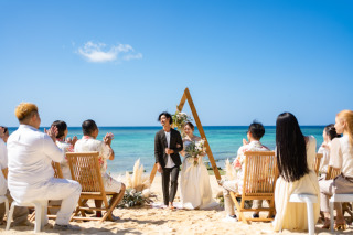 沖縄店PR【海に一番近い結婚式】ビーチウエディング オンライン相談会