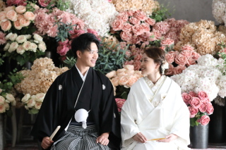 衣裳にこだわったお洒落なお二人のフォトウェディング