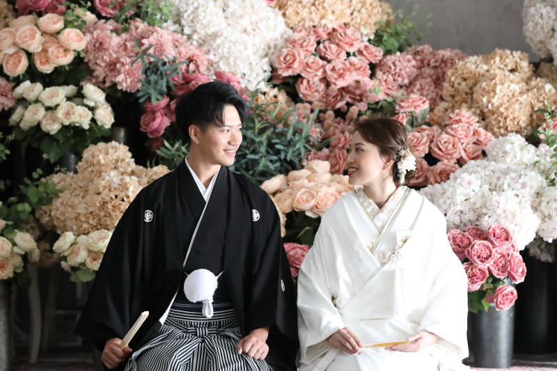 衣裳にこだわったお洒落なお二人のフォトウェディング