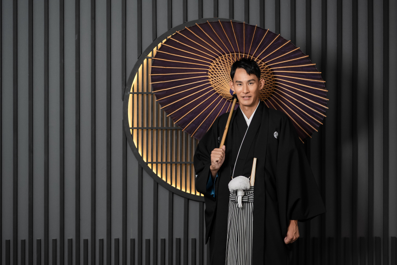 和傘もお任せ下さい