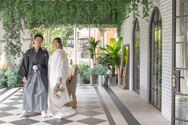 緩めのヘアセットにチェンジ