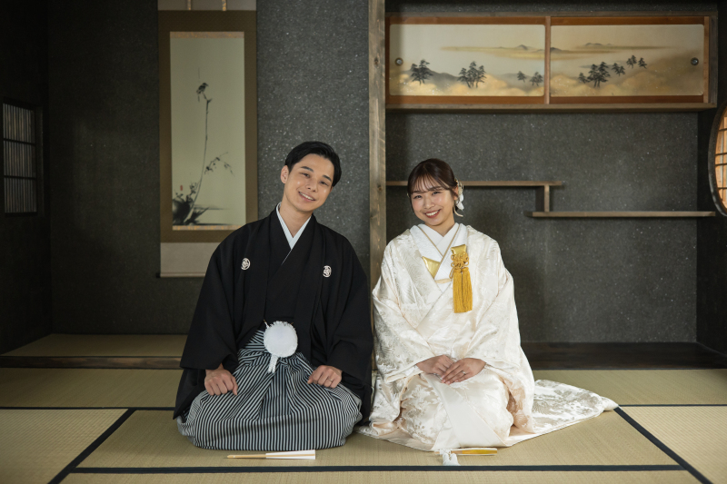 和装ものこす、贅沢3着フォトウェディング