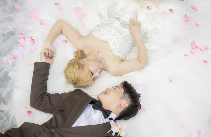 寝ころびショット