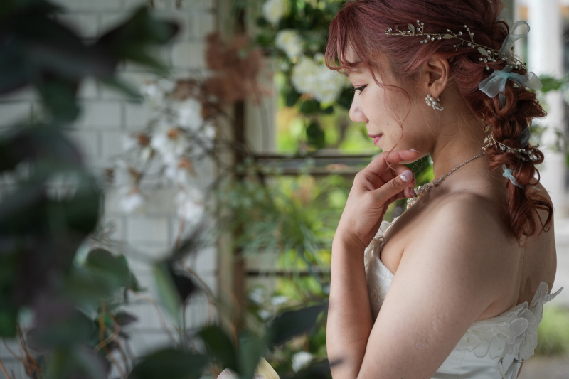 ヘアスタイルのチェンジも