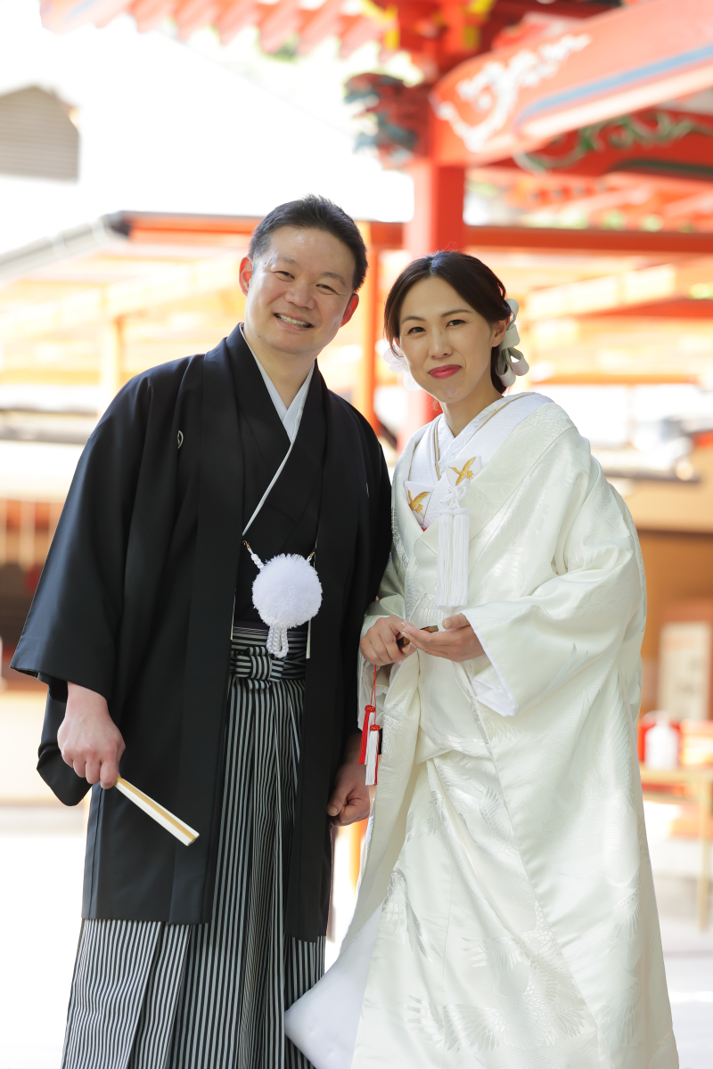 素敵な笑顔のお二人