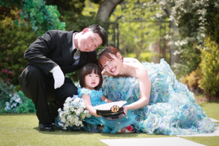 家族とのこすファミリーウェディングフォト