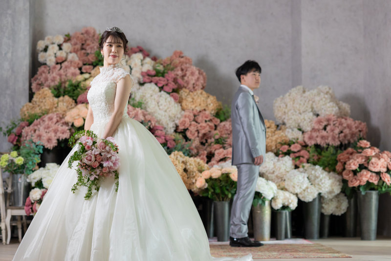 邸宅スタジオでの撮影