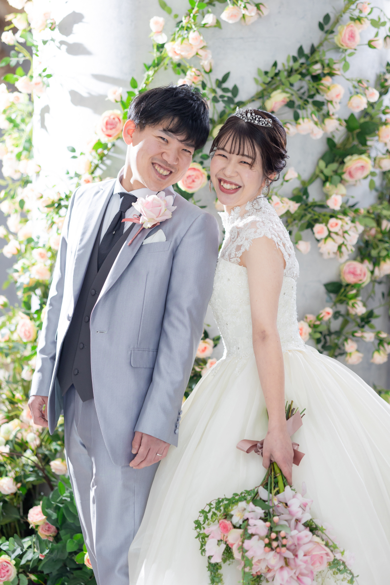 笑顔がとっても素敵なお二人！！