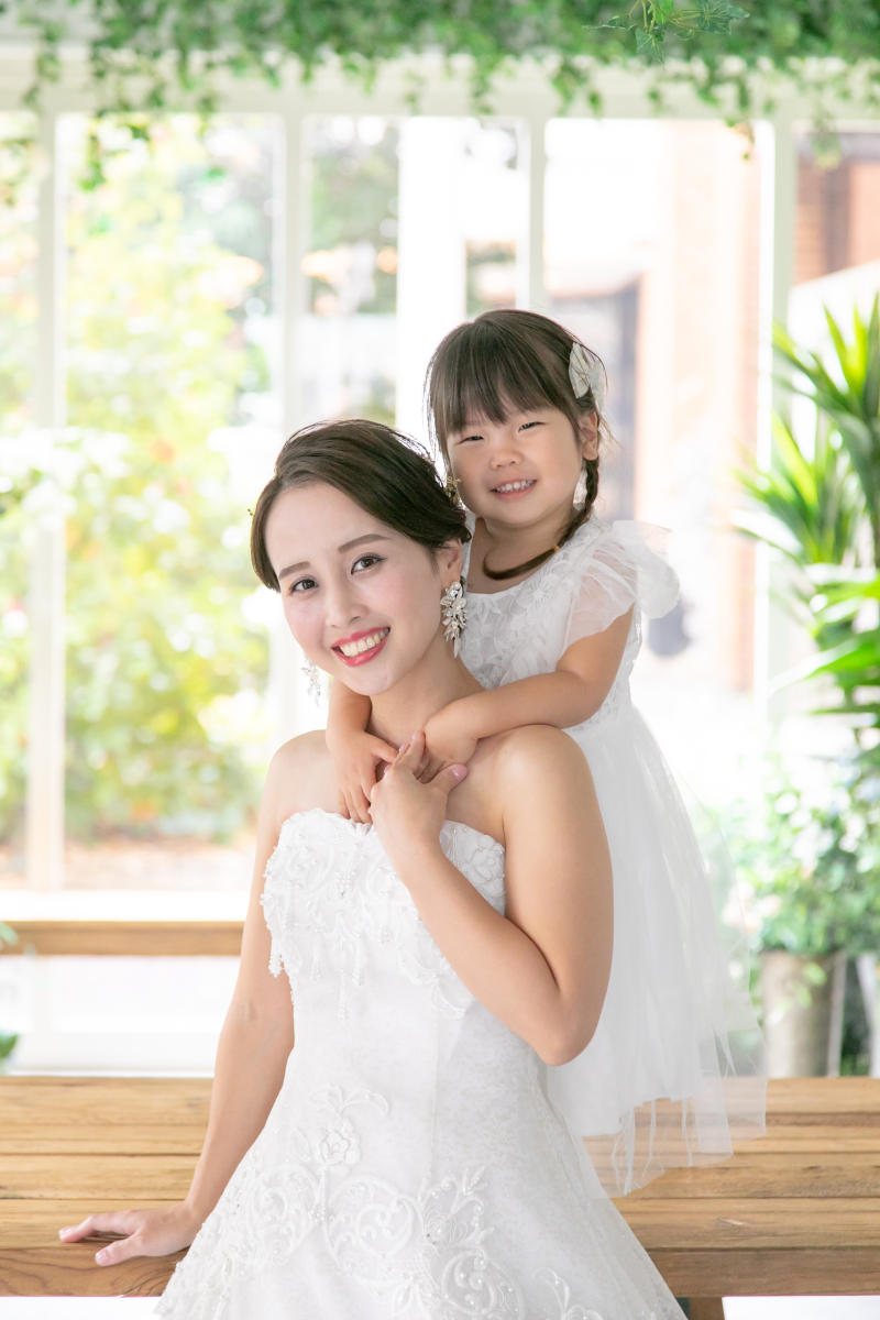 お子様とのお写真も！