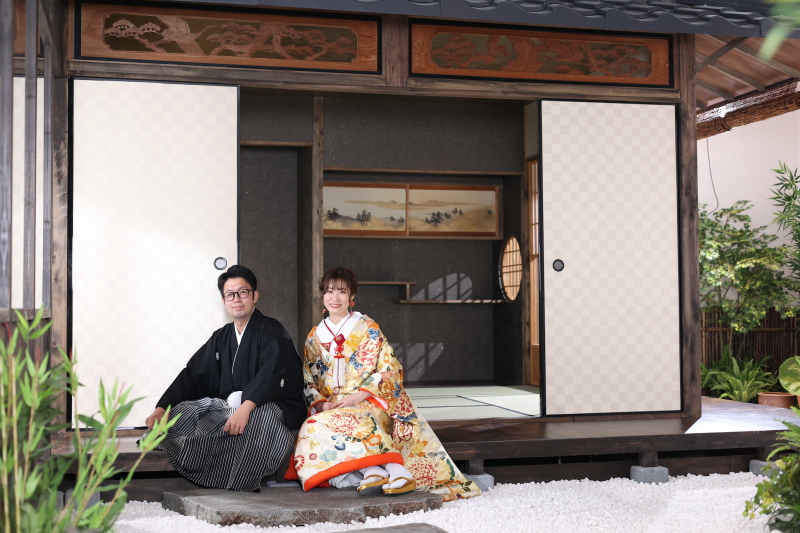 本格和室フォトウェディング