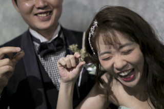 想いの詰まった国際婚♪こだわりフォトウェディング