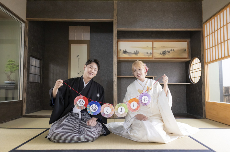 撮影グッズと一緒に