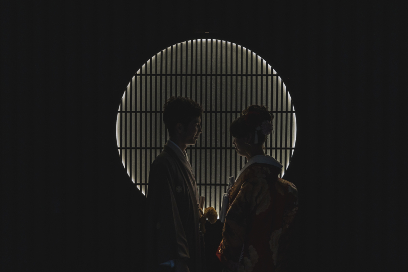 シルエット撮影