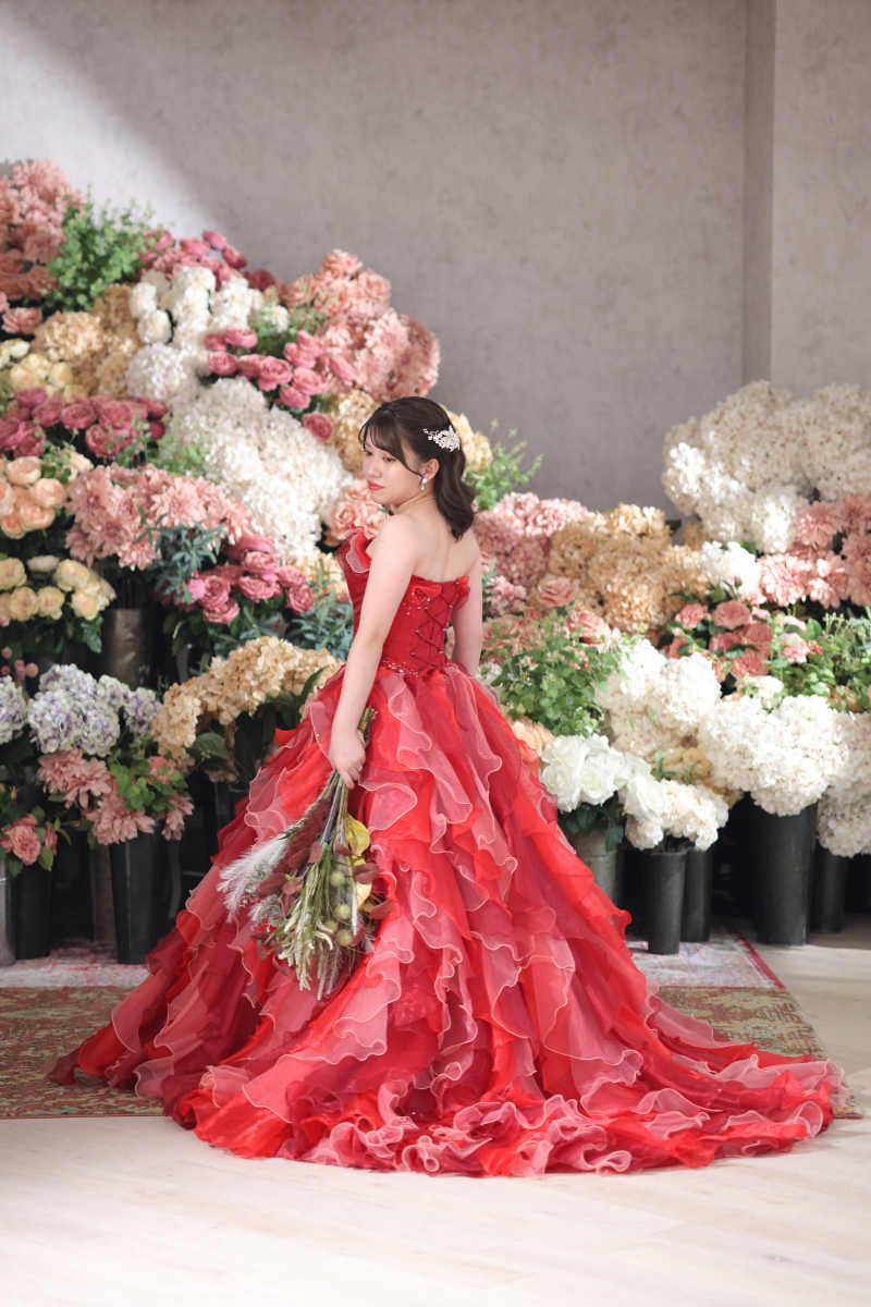 花嫁様のソロショット