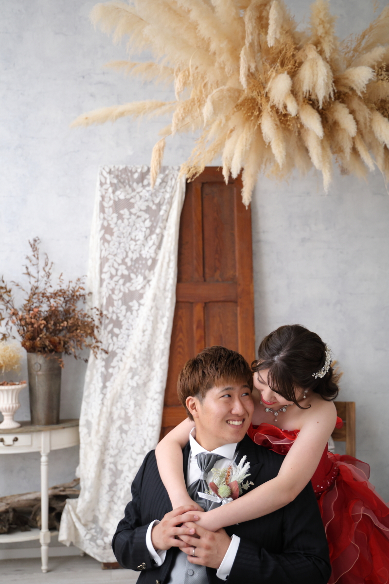 バックハグのショット