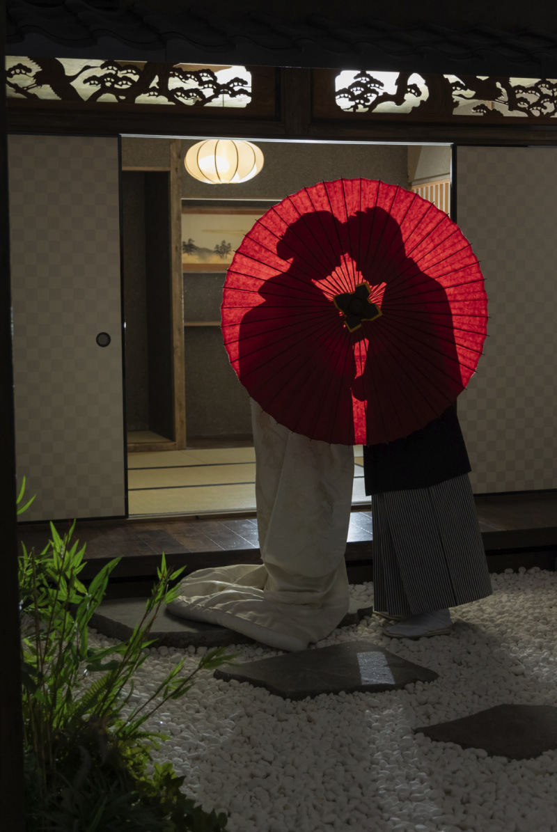 シルエットで残す写真