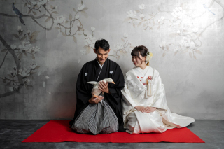 家族で過ごす前撮り撮影