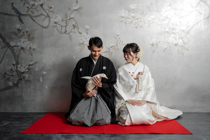 家族で過ごす前撮り撮影