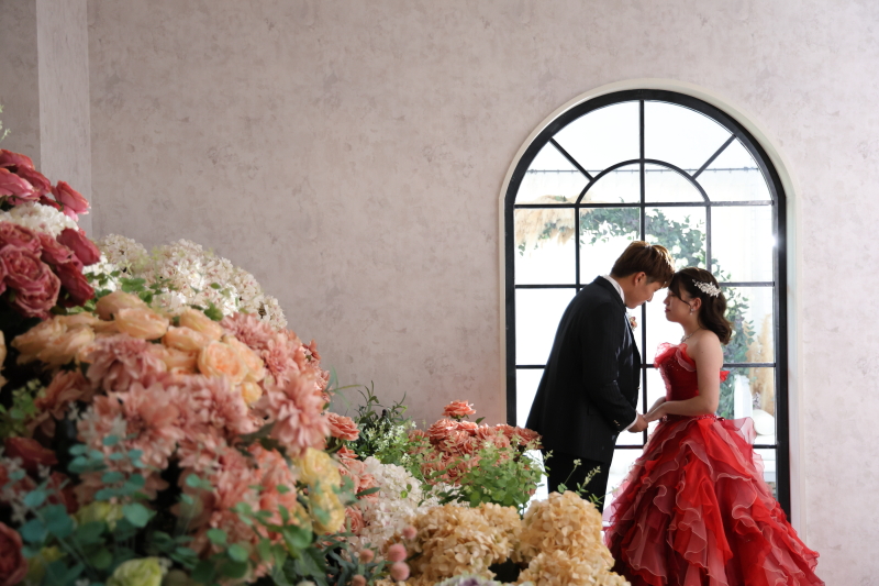 おでこコツンとショット