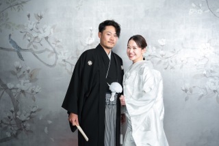 本格和室スタジオでの和装フォトウェディング♡