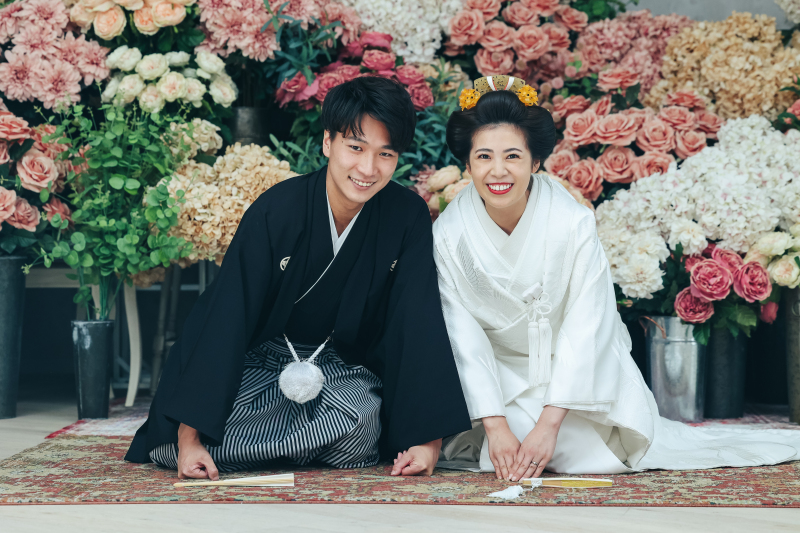 日本髪×メゾンスタジオフォトウェディング