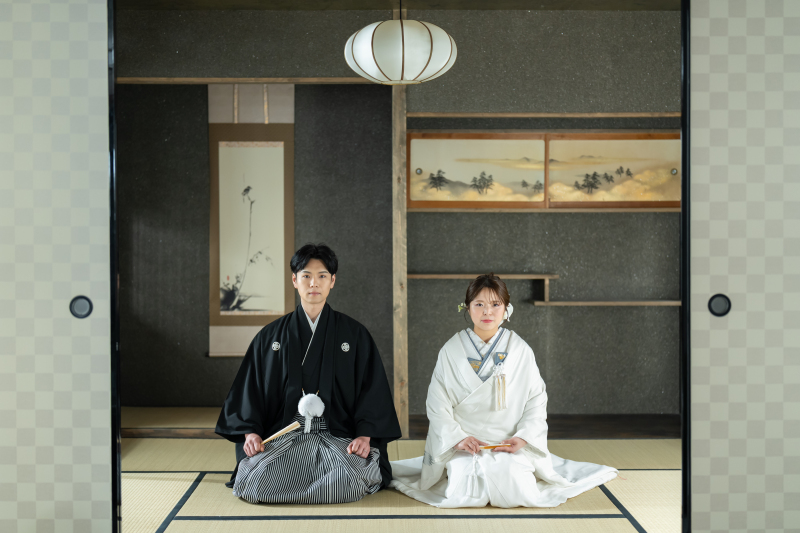 和室を使用した定番ショットも外さずに