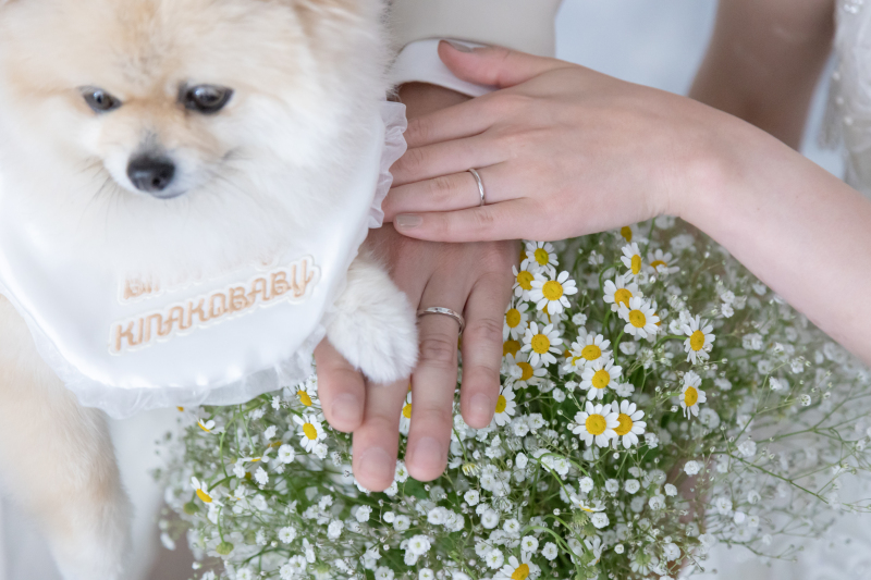 2人撮影は勿論、家族や友人、ペットも一緒に参加OK