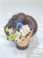 和装ヘッドドレス(生花)