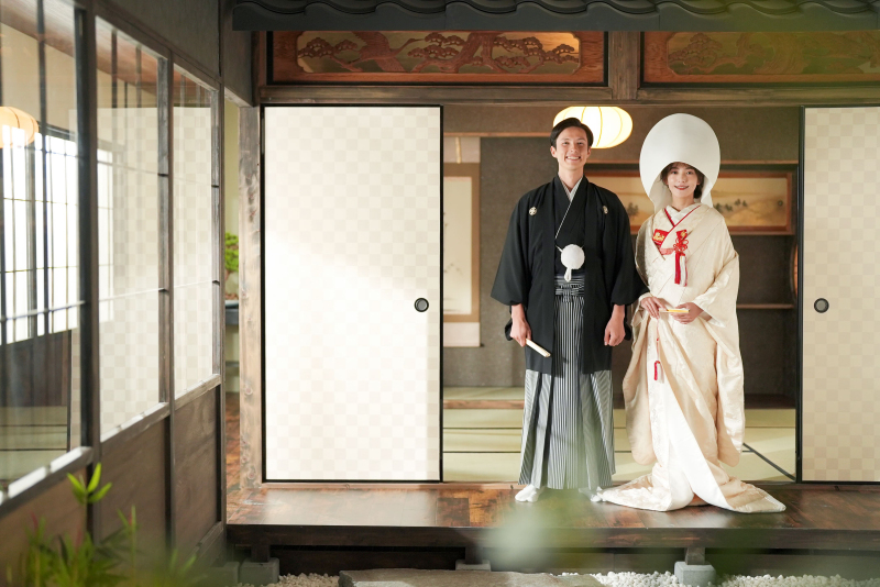 メゾンフォトスタジオ_ガーデンで撮影できる