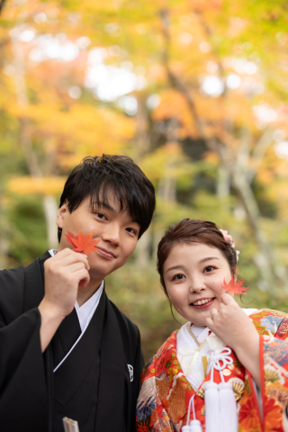 メゾンフォトスタジオ_和装ロケ（有馬温泉街、須磨離宮公園、相楽園）