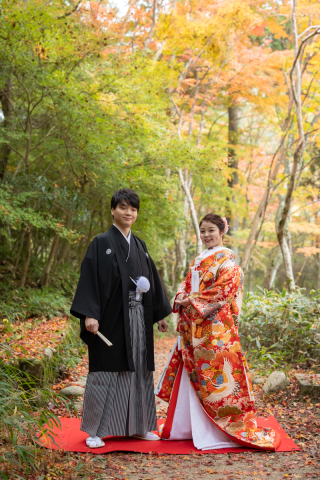 メゾンフォトスタジオ_和装ロケ（有馬温泉街、須磨離宮公園、相楽園）