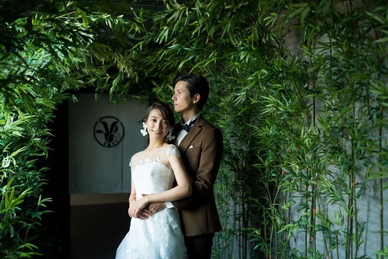 メゾンフォトスタジオ_ガーデンで撮影できる