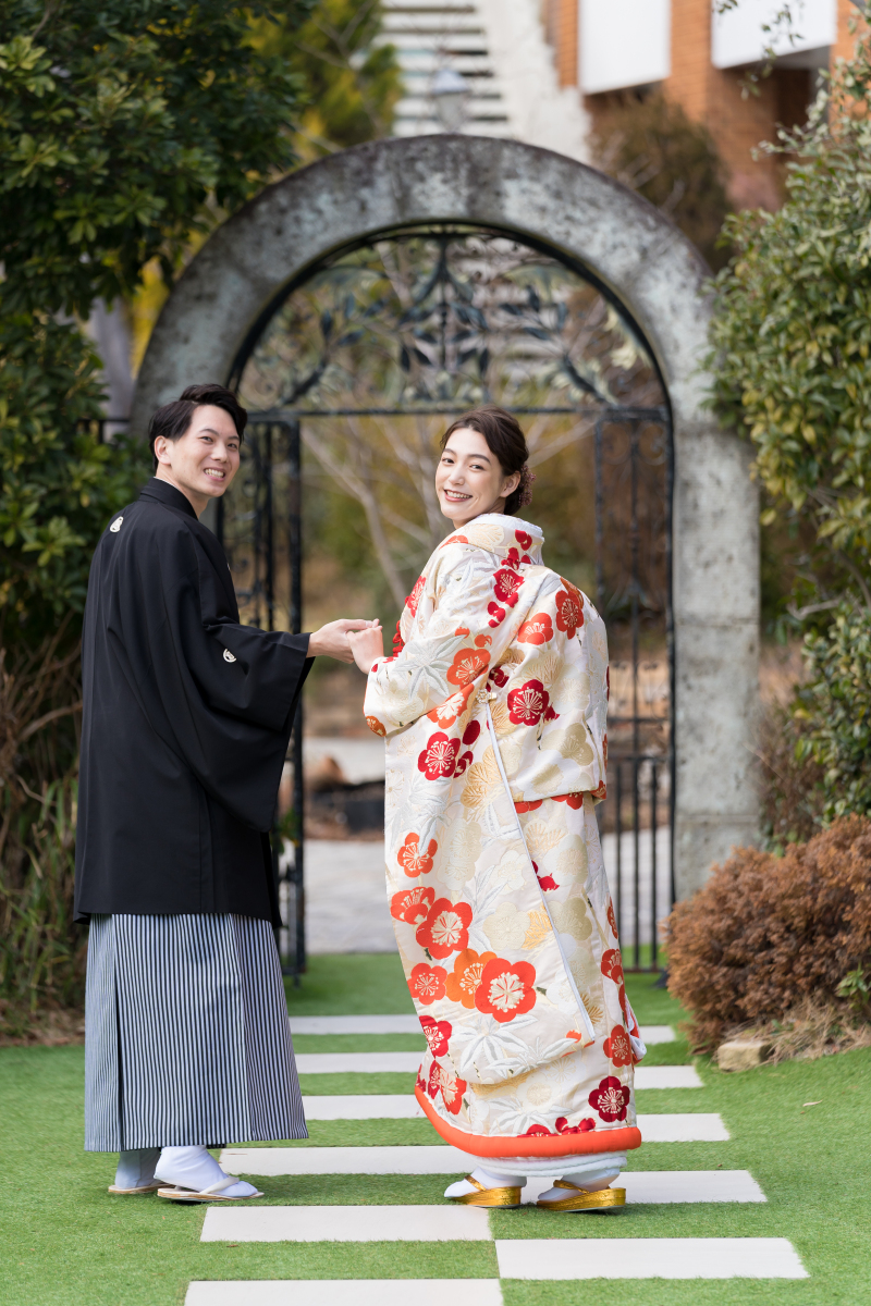 メゾンフォトスタジオ_ガーデンで撮影できる