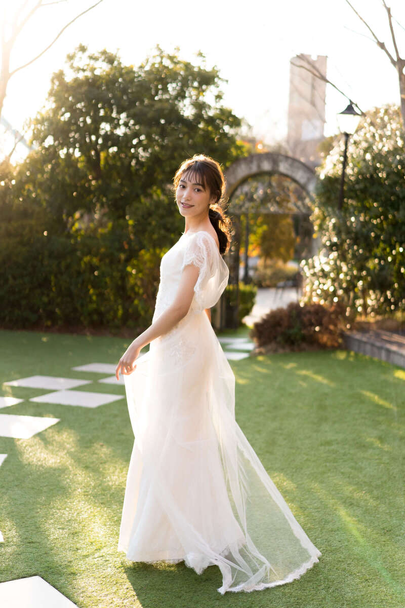 メゾンフォトスタジオ_ガーデンで撮影できる