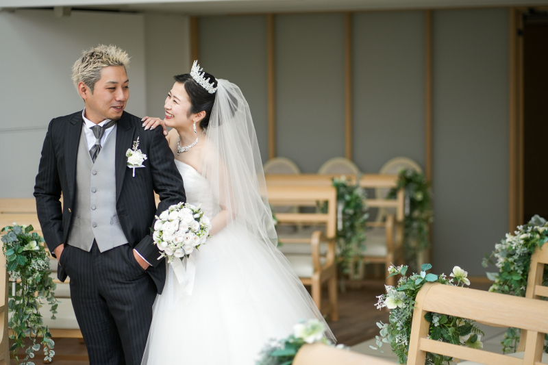 【期間限定｜6月までの撮影】衣装３着(洋2/和1)よくばりプラン｜チャペルフォト＊150データ付き☆