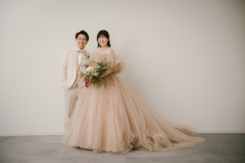 【挙式+フォトプラン】ドレス1着プラン|全50データ・花嫁ヘアメイク込・スタジオ料込※2026年6月30日までのお申し込み