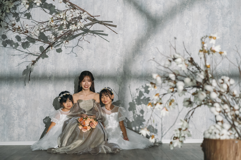 ファミリーフォトウェディング【基本料金50%OFF】洋装1着・全50カットデータ※2026年3月末までの申込・5月末までの撮影