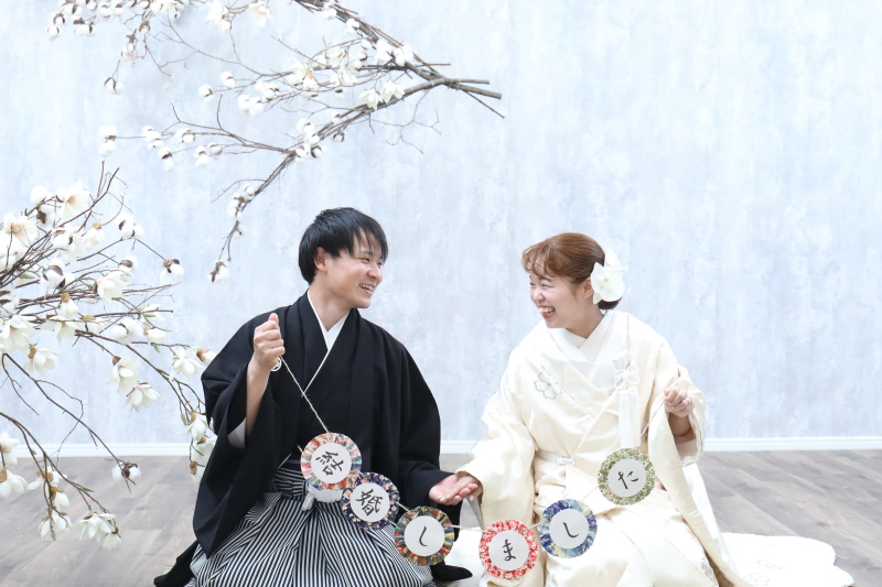 ファミリーフォトウェディング【基本料50%OFF和装1着・全50データ・花嫁ヘアメイク込※10月末までの申込・12月末までの撮影