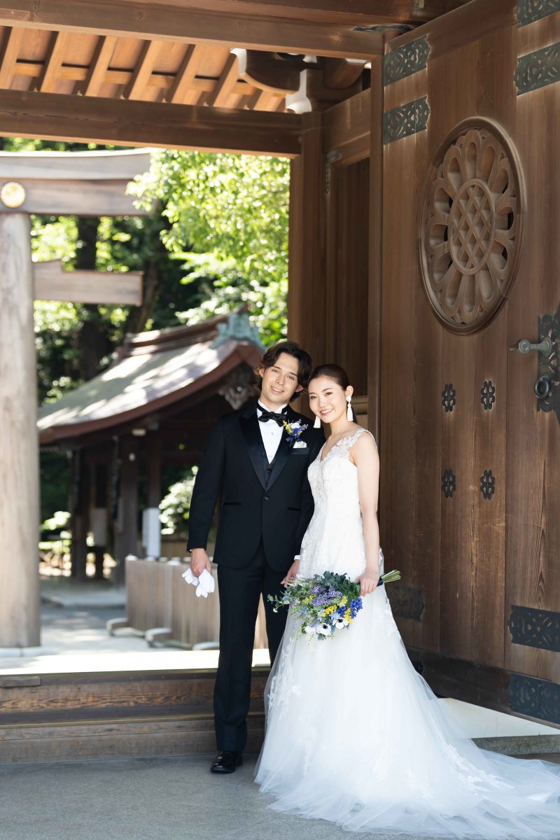 撮影と一緒に挙式を行うことが出来る