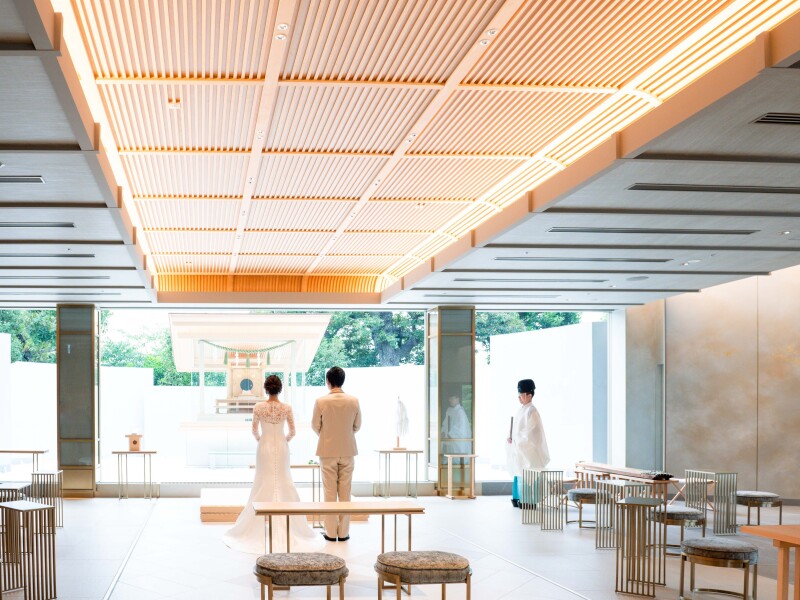 ◇フォトウエディングと一緒に誓いを立てて◇1週間前までお申込み可能な新たな誓いのかたち【結婚奉告参拝】