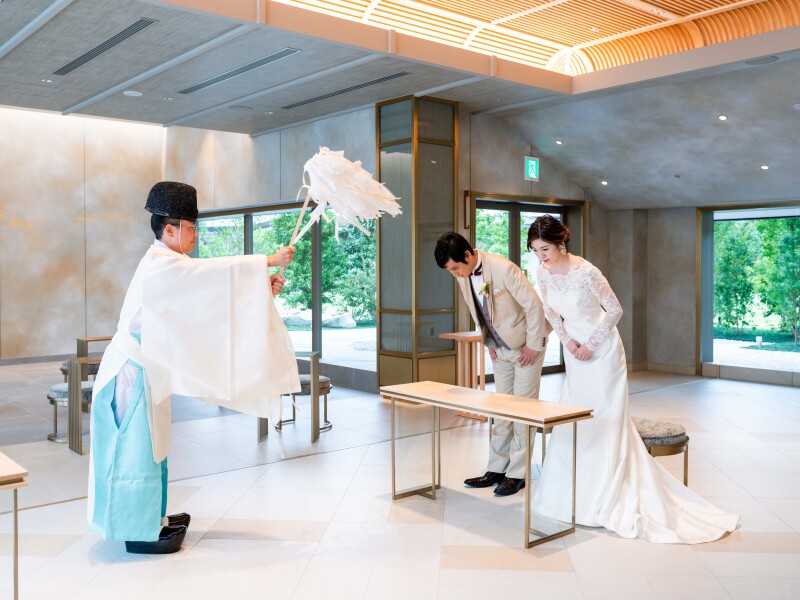 ◇フォトウエディングと一緒に誓いを立てて◇1週間前までお申込み可能な新たな誓いのかたち【結婚奉告参拝】