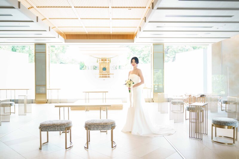 ◇フォトウエディングと一緒に誓いを立てて◇1週間前までお申込み可能な新たな誓いのかたち【結婚奉告参拝】