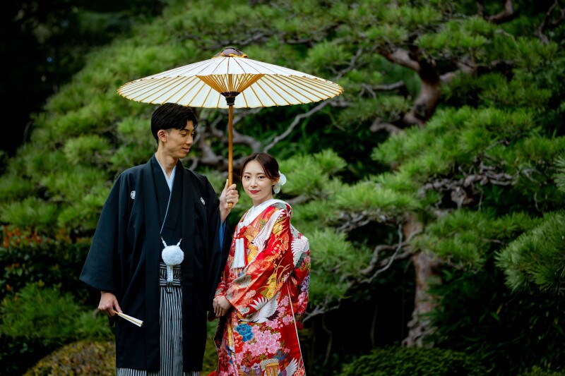 ◇気軽に1dayフォトプラン◇和装1カット台紙付写真・事前予約+1日の撮影で出来る本格和装撮影!